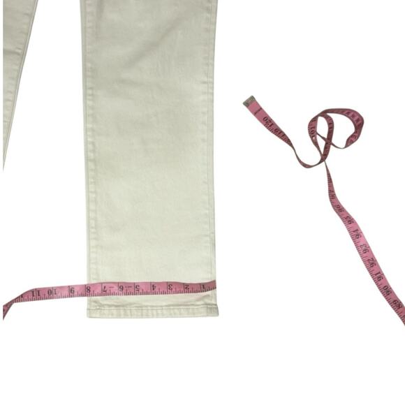 Willow & Root Everyday Straight  Jean Off White Style WR625S Size 27 - Picture 8 of 12